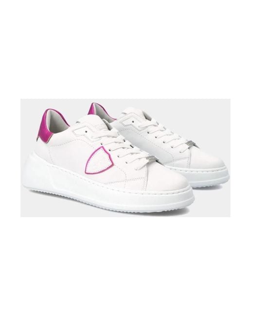 Philippe Model Pink Sneakers