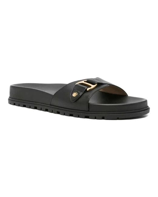 Ralph Lauren Black Sliders