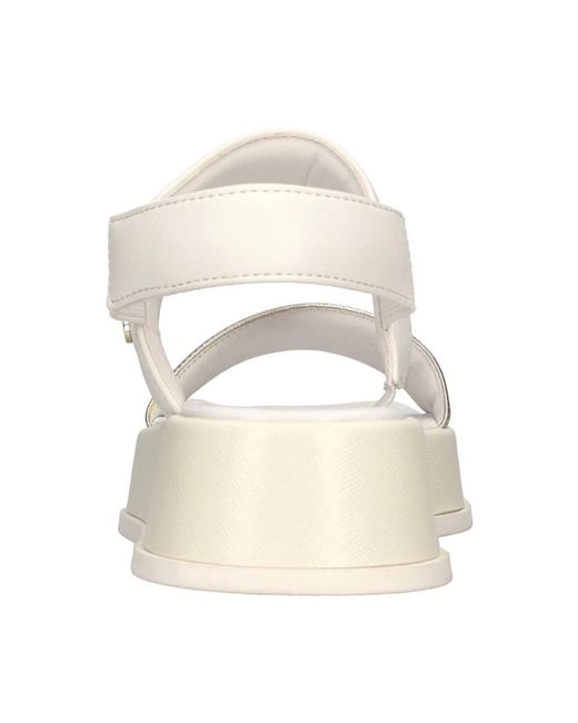 Liu Jo White Flat Sandals