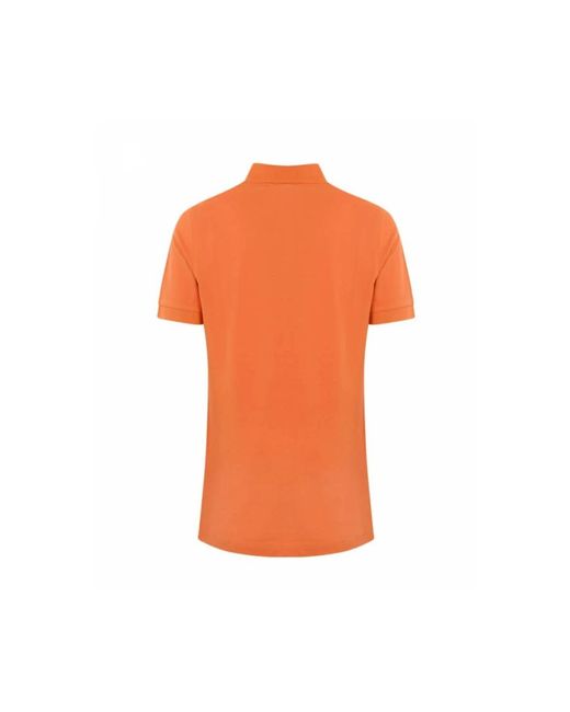 Fay Orange Polo Shirts for men