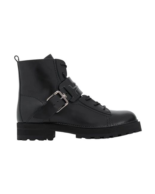 Tod's Black Ankle Boots
