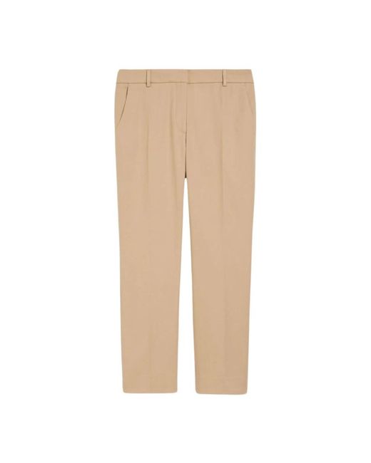 Weekend by Maxmara Natural Cropped Trousers