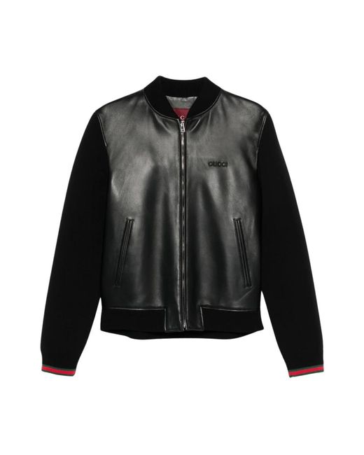 Bomber Jackets Gucci de hombre de color Black