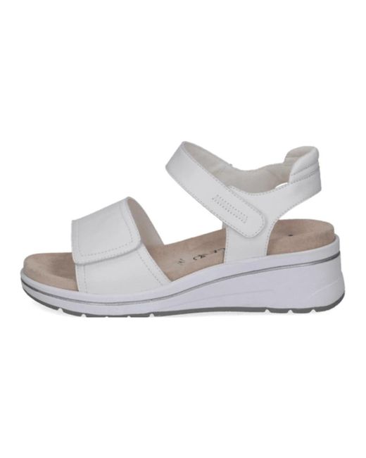 Caprice Metallic Wedges
