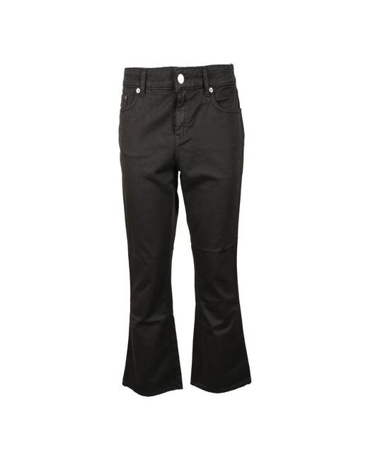 Department 5 Black Boot-Cut Jeans