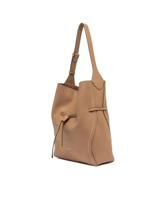 Gianni Chiarini Brown Bucket Bags