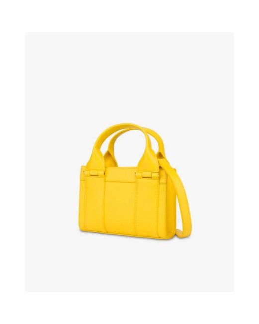 Love Moschino Yellow Tote bags
