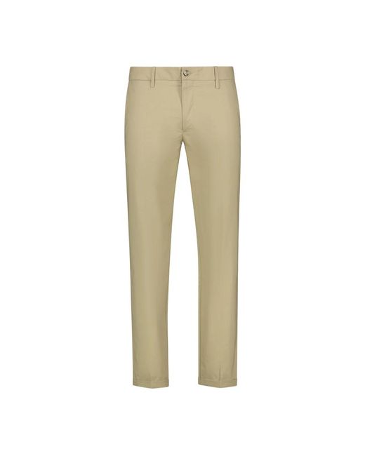 Re-hash Chinos in het Natural voor heren