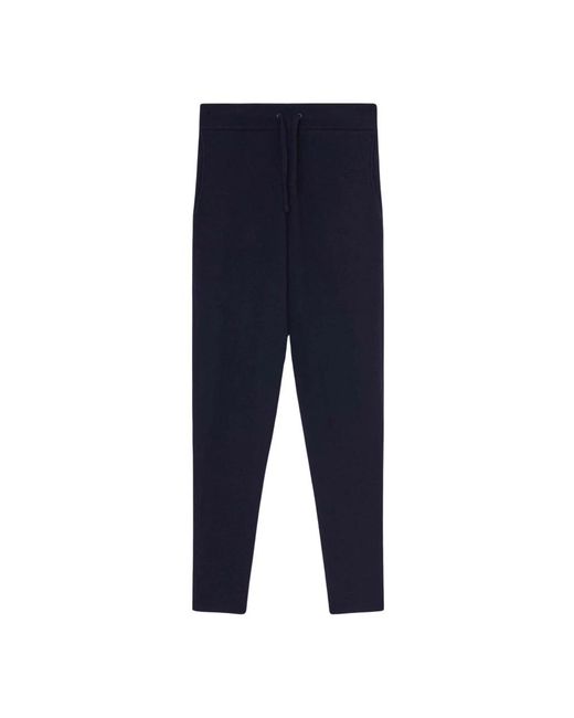 Aspesi Wool Sweatpants in het Blue voor heren