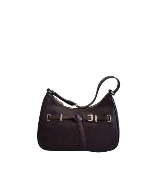 Pollini Black Schultertasche - großes array