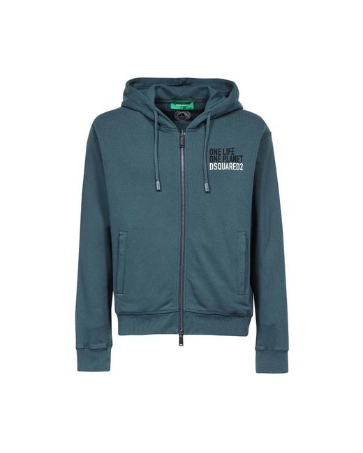 Zip-Throughs DSquared² de hombre de color Blue
