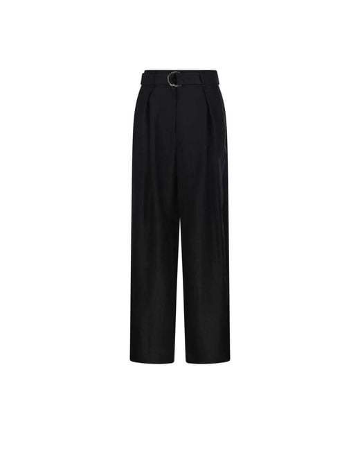 Max Mara Black Wide Trousers