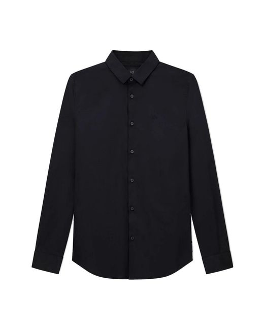 ARMANI EXCHANGE Blue Casual Shirts for men