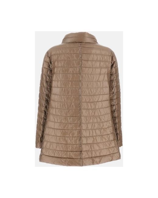 Herno Brown Down Jackets