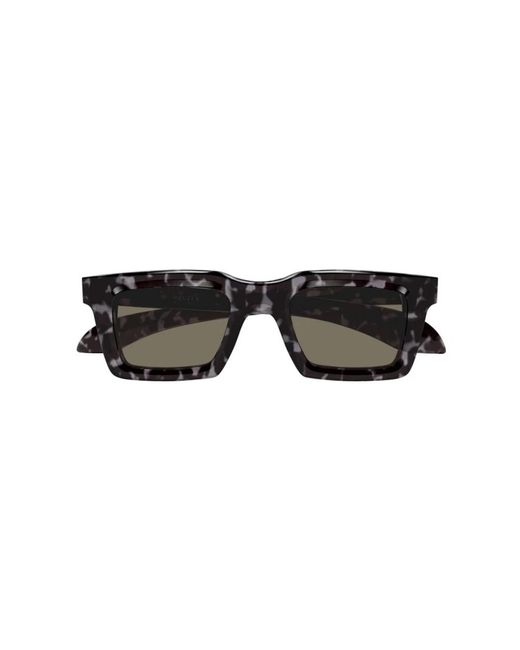 McQueen Black Sunglasses for men