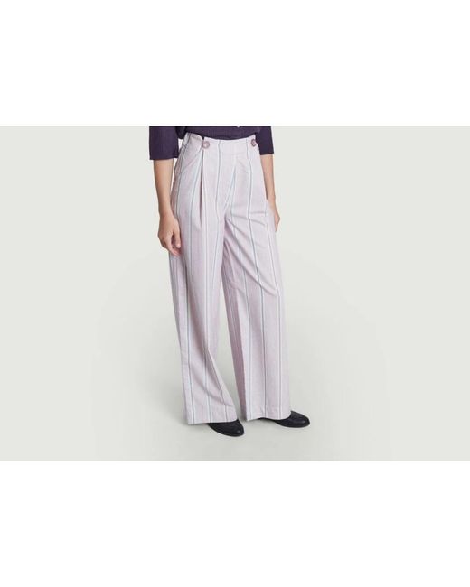 Sessun Blue Wide Trousers