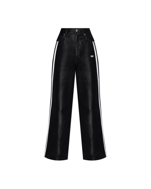 Adidas Originals Black Wide Jeans