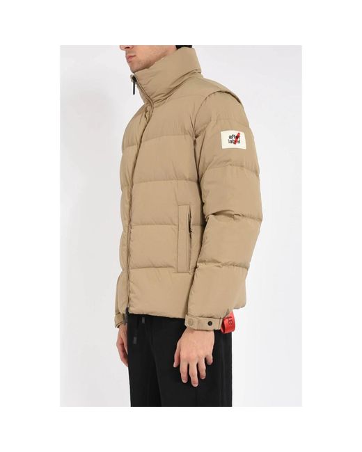 AFTER LABEL Jassen ,Chamonix Down Jacket in het Natural voor heren