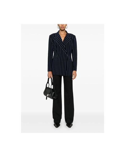 Norma Kamali Blue Blazers