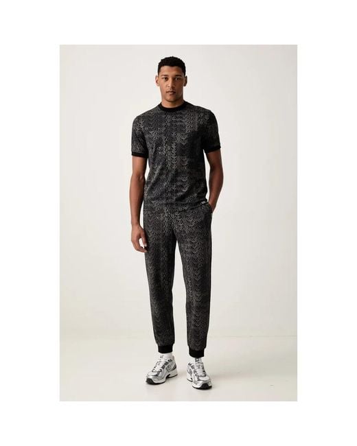 EA7 7M002207 Sweatpants in het Black voor heren