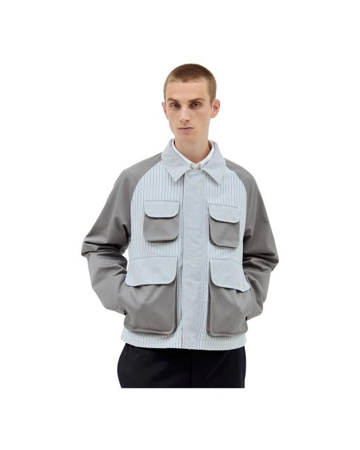 Light Jackets di Thom Browne in Gray da Uomo