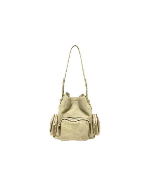 Claris Virot Metallic Shoulder Bags