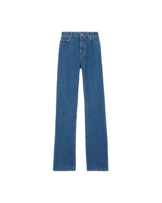 Burberry Blue Straight Jeans