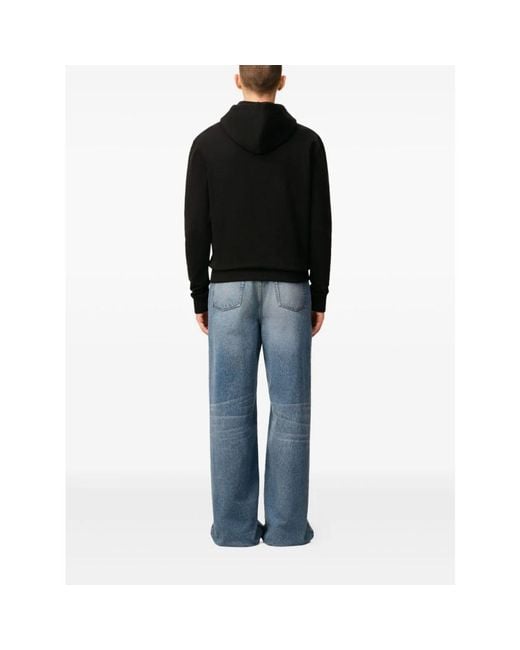 AMI Black Zip-Throughs for men