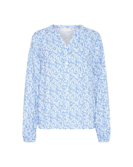 Blouses Kaffe en coloris Blue