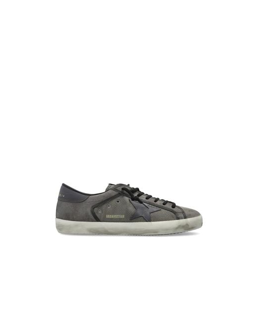 Golden Goose Deluxe Brand Gray Sneakers for men