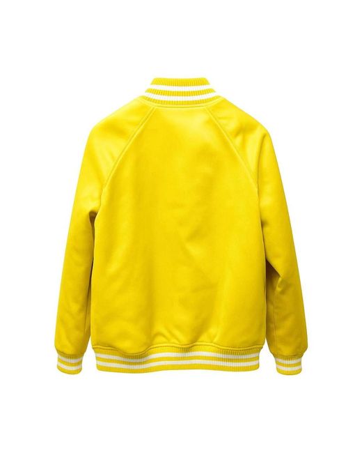 John Richmond Giacca Bomber Con Logo Frontale in het Yellow