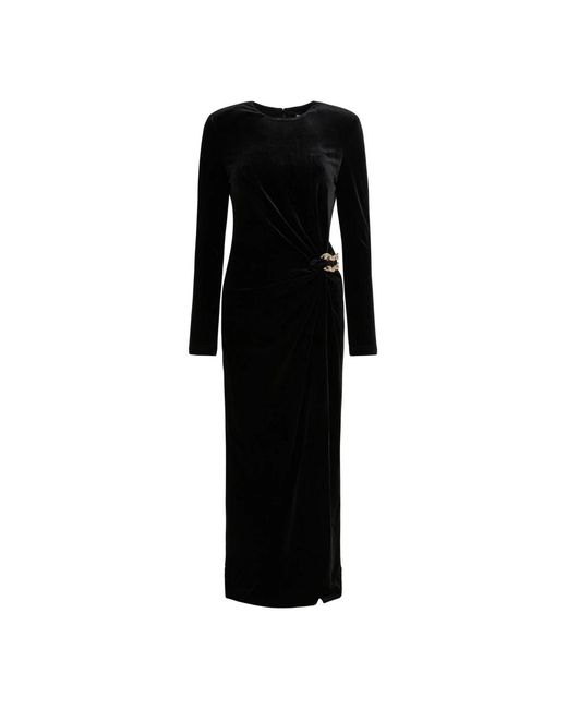 Maxi Dresses Self-Portrait de color Black