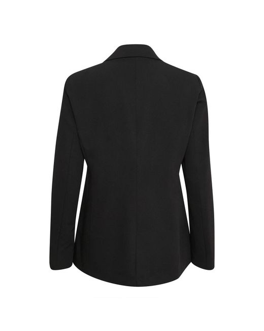 Kaffe Jassen ,Zwart ,Zwart Diep Blazer Jas in het Black