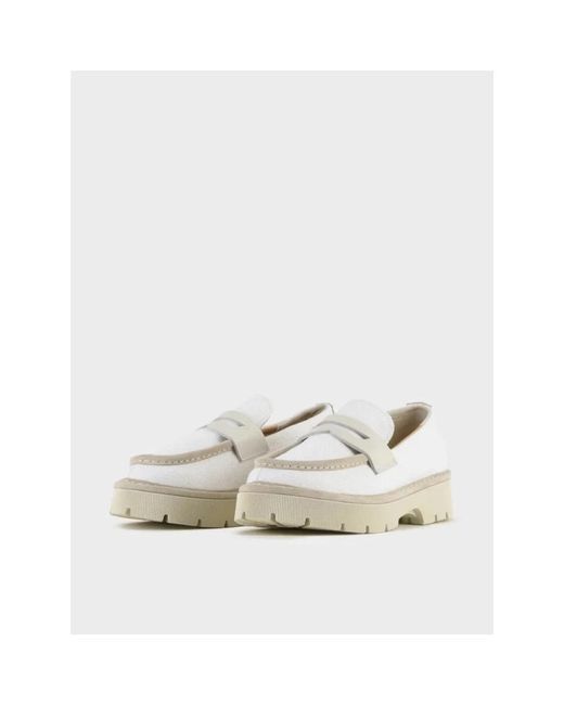 Pànchic White Loafers