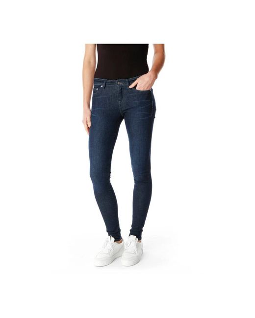 Denham Blue Skinny Fit Jeans