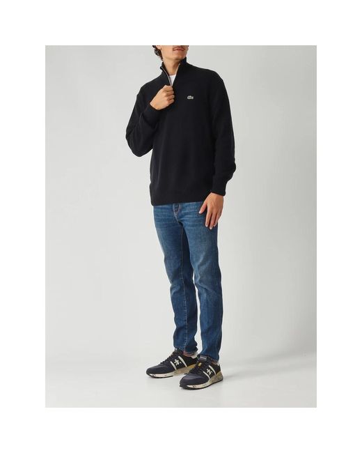 Turtlenecks Lacoste de hombre de color Black