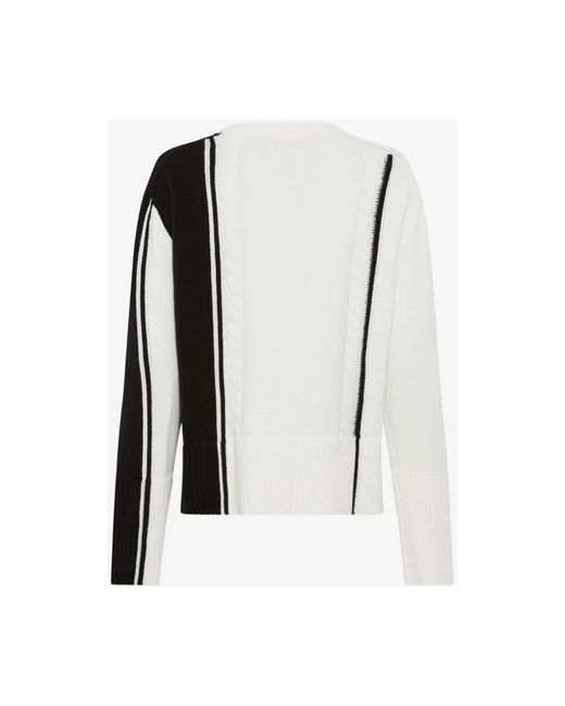 Brax Black Moderner Kontrastpullover