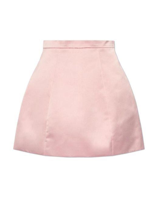 Blumarine Pink Kurzer rock