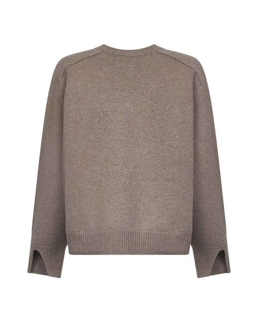 V-Neck Knitwear Rohe en coloris Brown