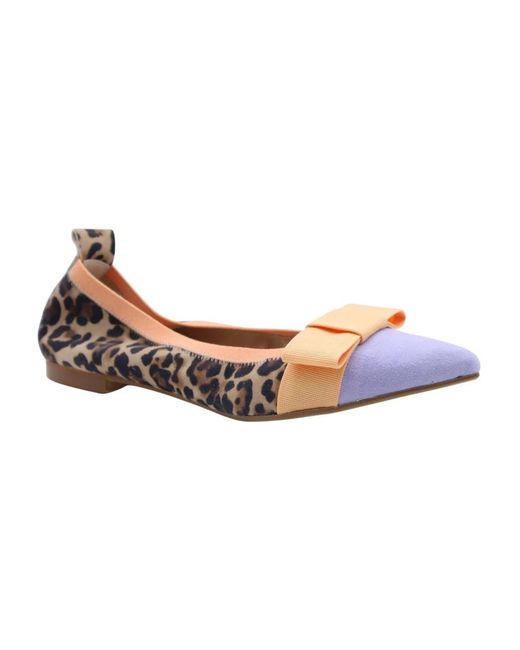 E mia Brown Ballerina Shoes