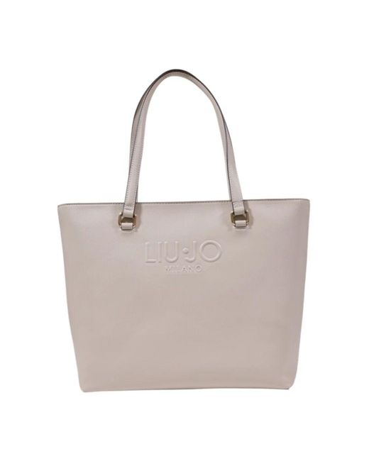 Liu Jo Gray Große taschen für frauen aus polyurethan
