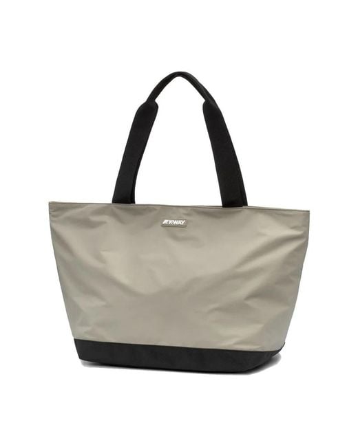 K-Way Gray Clere Tote Bag
