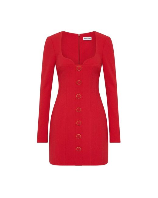 Rebecca Vallance Red Short Dresses