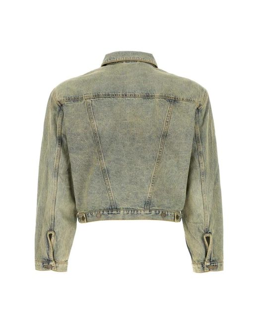 Entire studios Jassen ,Blauw ,Denim Denim Jas Voor Stijlvolle Outfits in het Green