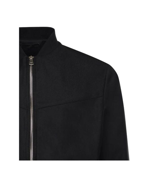 Giuliano Galiano Hoodies & Sweatvesten ,Zwart ,Wol Sweatshirt Met Ritssluiting in het Black voor heren