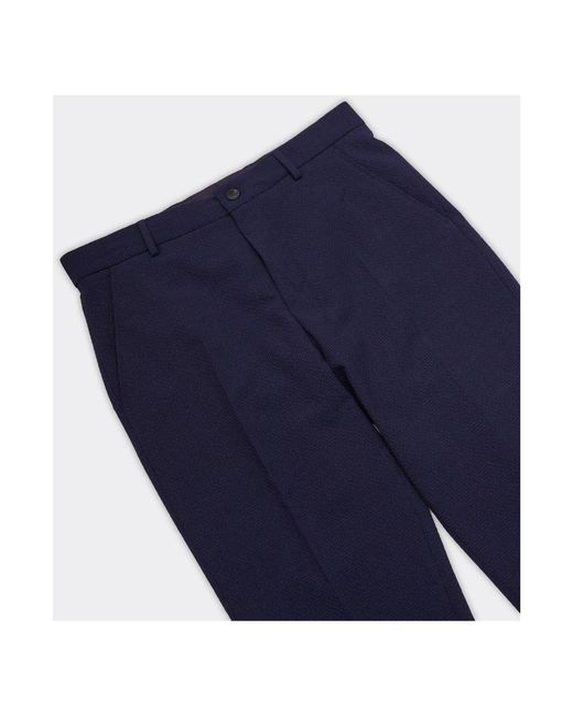 SELECTED Blue Slim-Fit Trousers for men