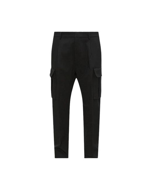 DSquared² Black Slim-Fit Trousers for men