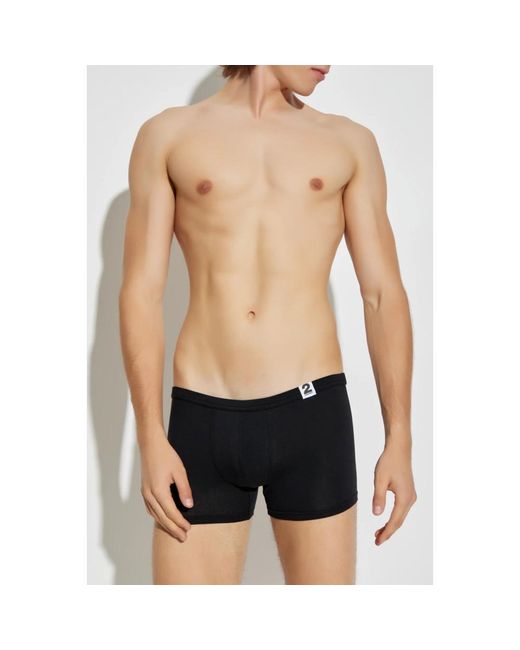 DSquared² Boxers Met Logo in het Black voor heren