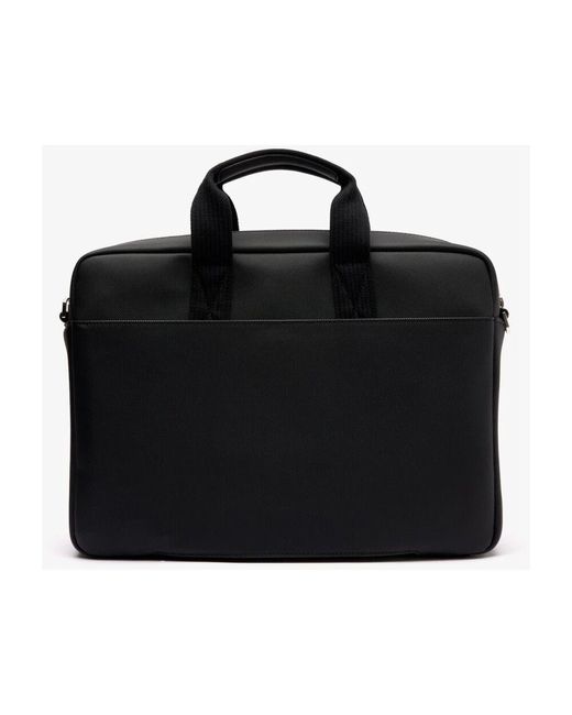 Lacoste Klassische computertasche nh4429hc in Black für Herren