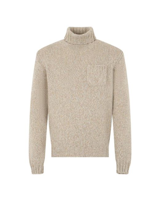 Turtlenecks Fedeli pour homme en coloris Natural